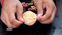 Egg Vs Rubber Bands | Latest Experiment Challenge Video | Ideas Therapy