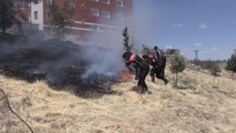 Son dakika haber... Parkta çıkan yangını polis ekipleri söndürdü