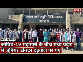Gondi Bulletin: कोविड-19 महामारी के बीच मध्य प्रदेश में जूनियर डॉक्टर हड़ताल पर गए