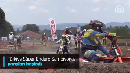 Türkiye Süper Enduro Şampiyonası yarışları başladı