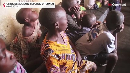 UNICEF: Patlayan yanardağ sebebiyle Demokratik Kongo Cumhuriyeti'nde 280 bin çocuk korunmaya muhtaç