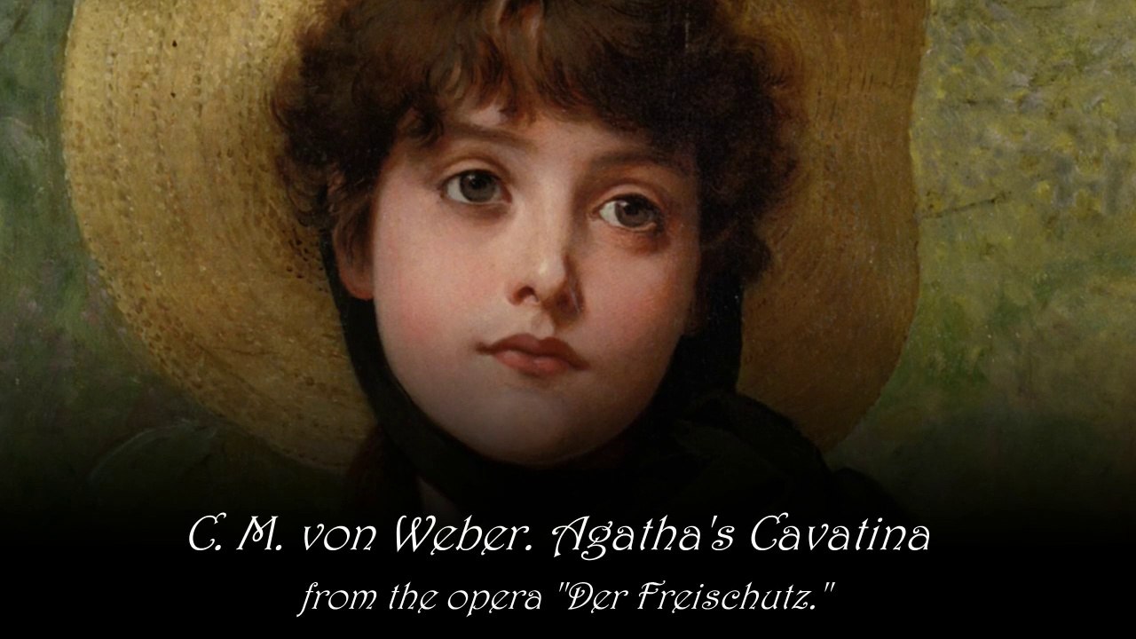 C. M. von Weber. Agatha's Cavatina ('Der Freischütz'). Sings Oksana Gachechiladze