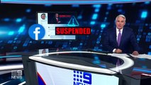 Facebook bans Donald Trump for two years _ 9 News Australia