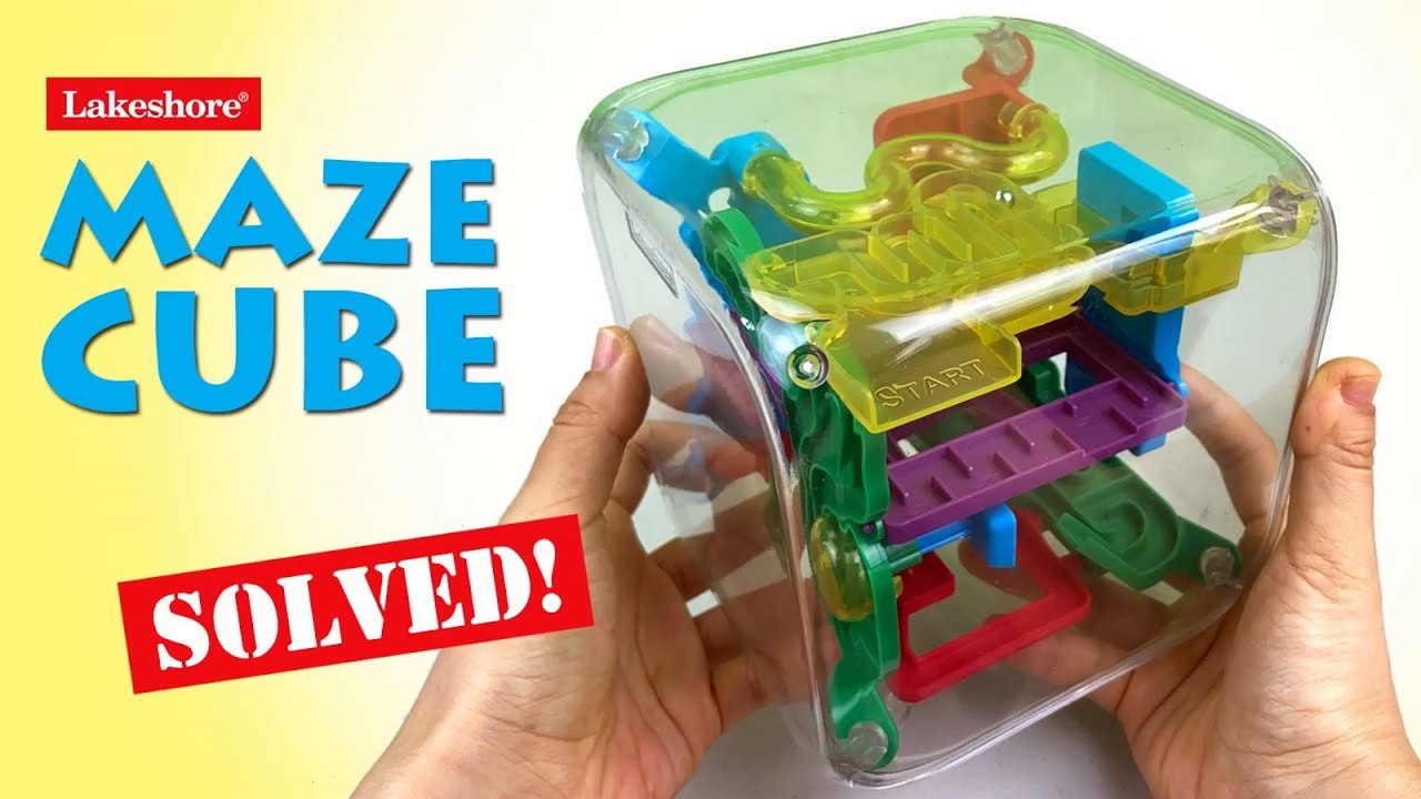 Solving the Maze Cube by Lakeshore Learning Keith's Toy Box video
