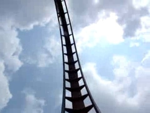 WILDFIRE montagne russe looping roller coaster