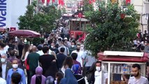 Taksim ve İstiklal Caddesi’nde korkutan yoğunluk