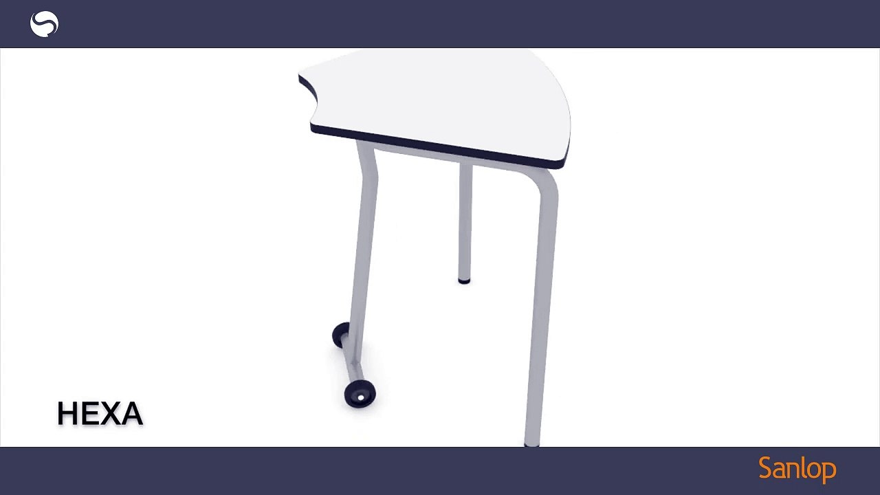 Mesa Hexa para grupos de trabajo