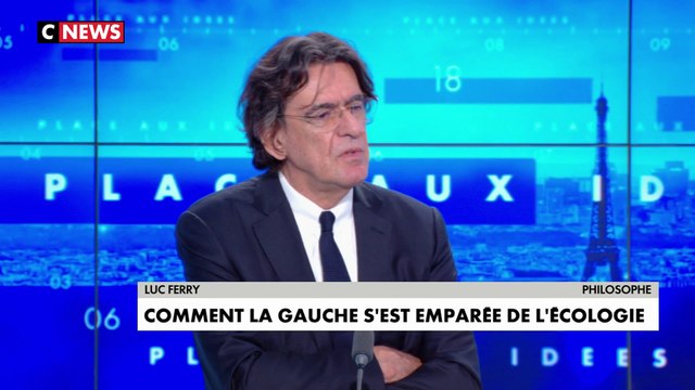 Luc Ferry : « L'écologie a pris la suite du communisme (...) L'idée c'est qu'il n'y a pas d'écologie possible dans le capitalisme »