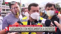 Jhonny plantea a empresarios rebajar impuestos a sectores más golpeados por la pandemia y las restricciones