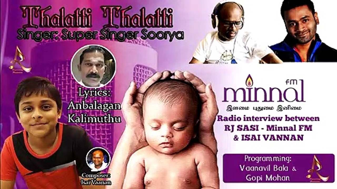Minnal FM interview between Isai Vannan and RJ Sasi