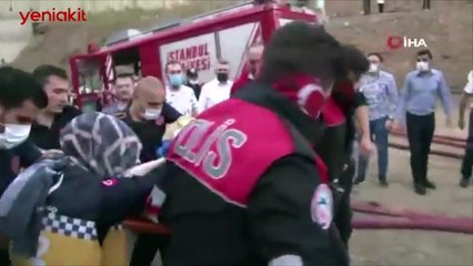 Yürek sızlatan olay! Annesi kıyafetlerine sarılarak izledi