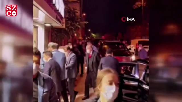Cumhurbaşkanı Erdoğan, Beylerbeyi’nde dondurmacıya uğradı