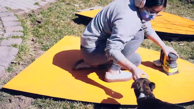 Diy Fluted Pillar Table - Upcycled Furniture Flip