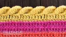 How To Crochet A Wavy Shell Stitch Border Edging For A Blanket Shawl Or Scarf