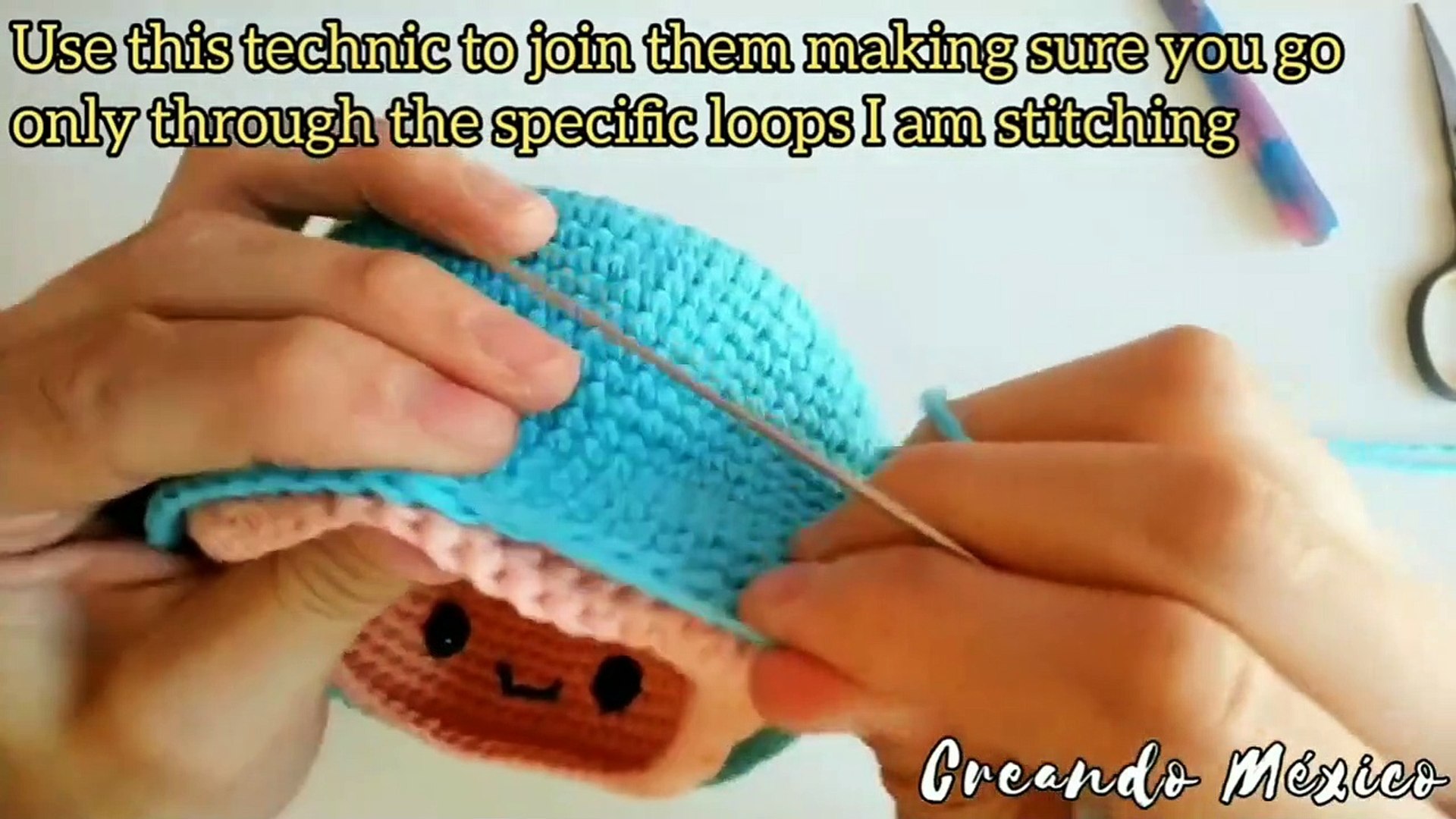 English Version Reversible Octopus Crochet Amigurumi Plush - video