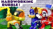 Paw Patrol Mighty Pups Charged Up Rubble is Hardworking with the Funlings and Thomas and Friends in these Full Episode English Toy Stop Motion Videos for Kids from Kid Friendly Family Channel Toy Trains 4U