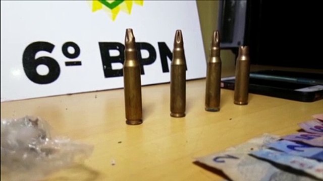 Ação policial tem início no Interlagos e termina no Universitário, com dois detidos e drogas e munições apreendidas