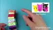 Paper Crafts - Origami Cat Box - Origami Cat & Origami Box - Stacking Gift Boxes Easy
