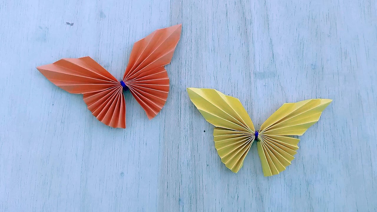 Paper Butterfly | Origami Butterfly | How To Make Butterfly Origami For Kids