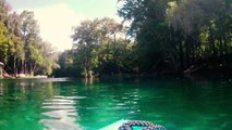 Exploring Blue Run in a Kayak (Rainbow Springs, FL) - Travel Video VLOG Tour & Review