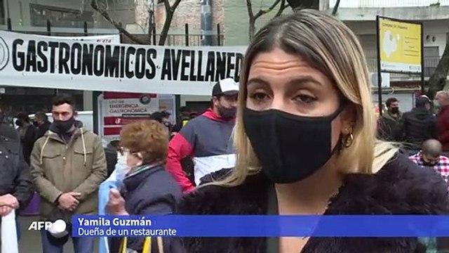 Bares y restaurantes piden ayuda para enfrentar el peor momento de la pandemia en Argentina