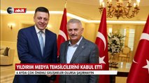 Binali Yıldırım medya temsilcilerini ağırladı