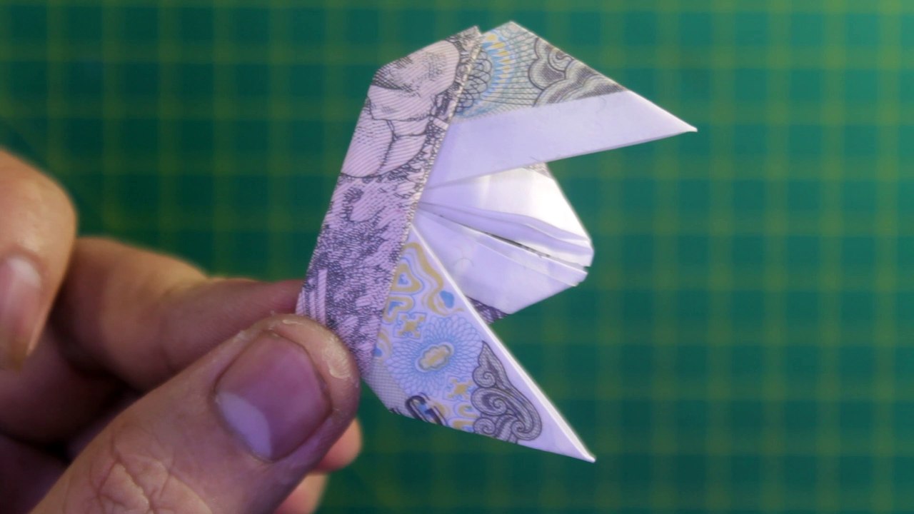 Demo Origami money bee Design by Jo Nakashima