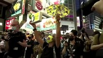 Scuffles as Hong Kong bans Tiananmen vigil