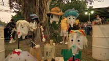 Annual festival in Katherine sees rubbish turned into art