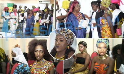 la cérémonie de graduation de Fantaisika Beauty Academy à City Business Dakar