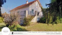 A vendre - Maison/villa - SAINT LOUP DE VARENNES (71240) - 5 pièces - 146m²