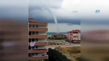 Kastamonu'da korkutan hortum