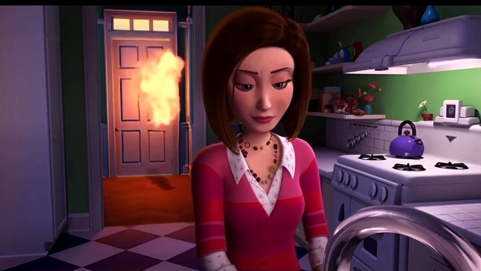 ⁣DreamWorks' Animation-Bee Movie - Ken Bathroom-Brawl Scene