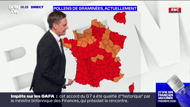 Météo: beau temps général malgré quelques perturbations à l'Est