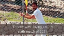 39 Year Old Roger Federer Survives Epic 4 Set Clash At French Open; Novak