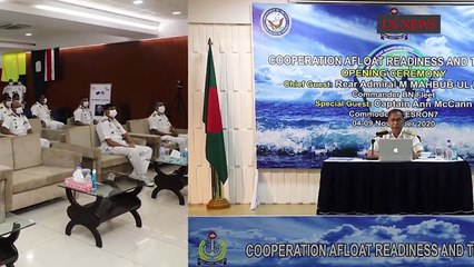 U S , Bangladesh Navy Join for CARAT Exercise in Bay of Bengal