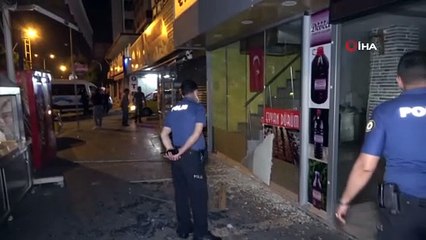 Kebapçıya kalaşnikoflu saldırı kamerada