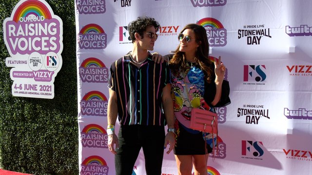 Darren Criss, Mia Swier “OUTLOUD: Raising Voices Concert Series Day 2 Red Carpet Fashion