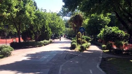 KOCAELİ - Sokağa çıkma kısıtlaması nedeniyle sessizlik hakim