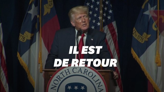 Donald Trump, toujours indécis pour 2024, attaque Joe Biden