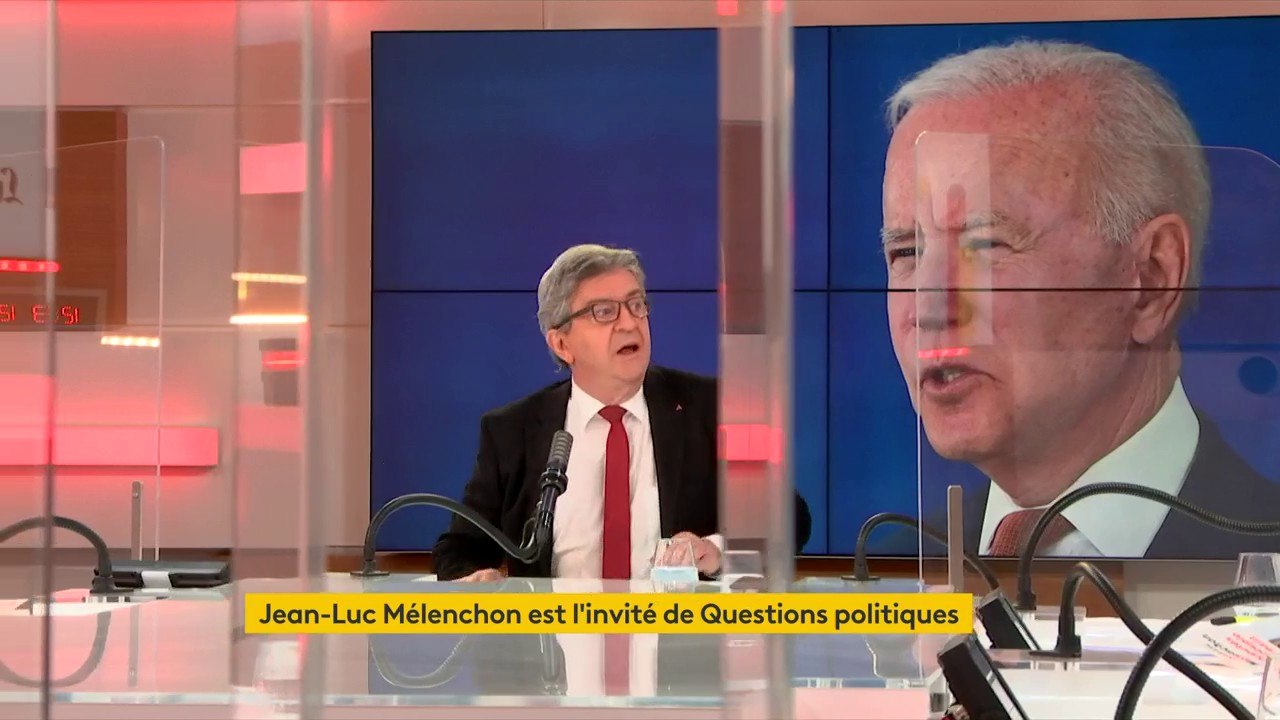 "Nous voyons la fin d'un cycle", estime Jean-Luc Melenchon : "Monsieur Biden signe la fin d'une époque, le pays dominant du capitalisme tourne la page du néo-libéralisme."