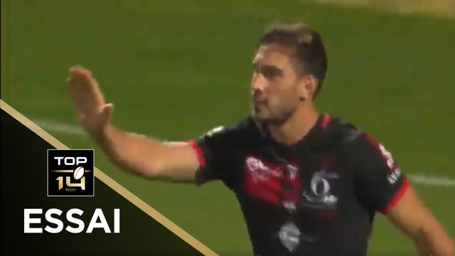 TOP 14 - Essai de Baptiste COUILLOUD (LOU) - Lyon - Agen - J26 - Saison 2020/2021