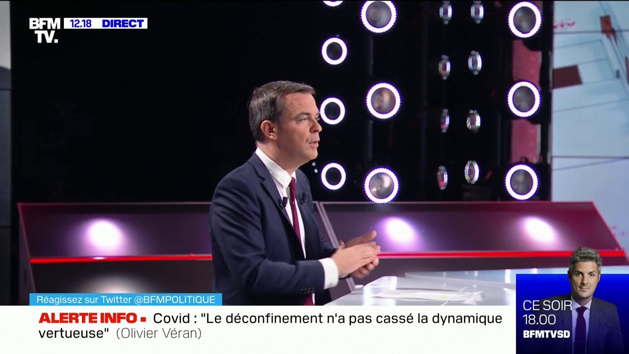 Olivier Véran: "Si la vague n'arrive pas" en novembre ou décembre prochain "nous pourrons dire que le Covid, c'est du passé"