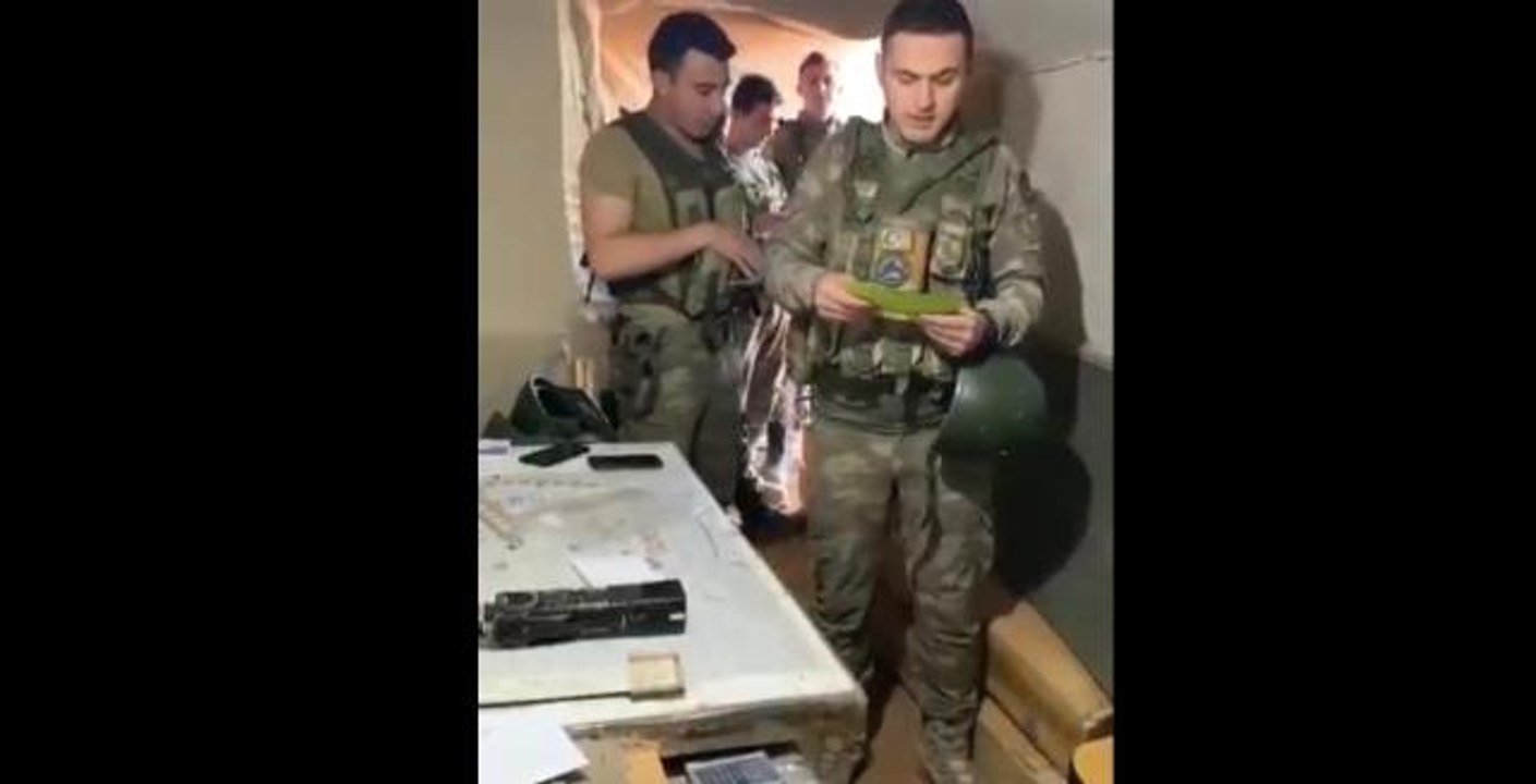 Suriye sınırında görev yapan Mehmetçiğe Bayburtlu öğrencilerden mektup