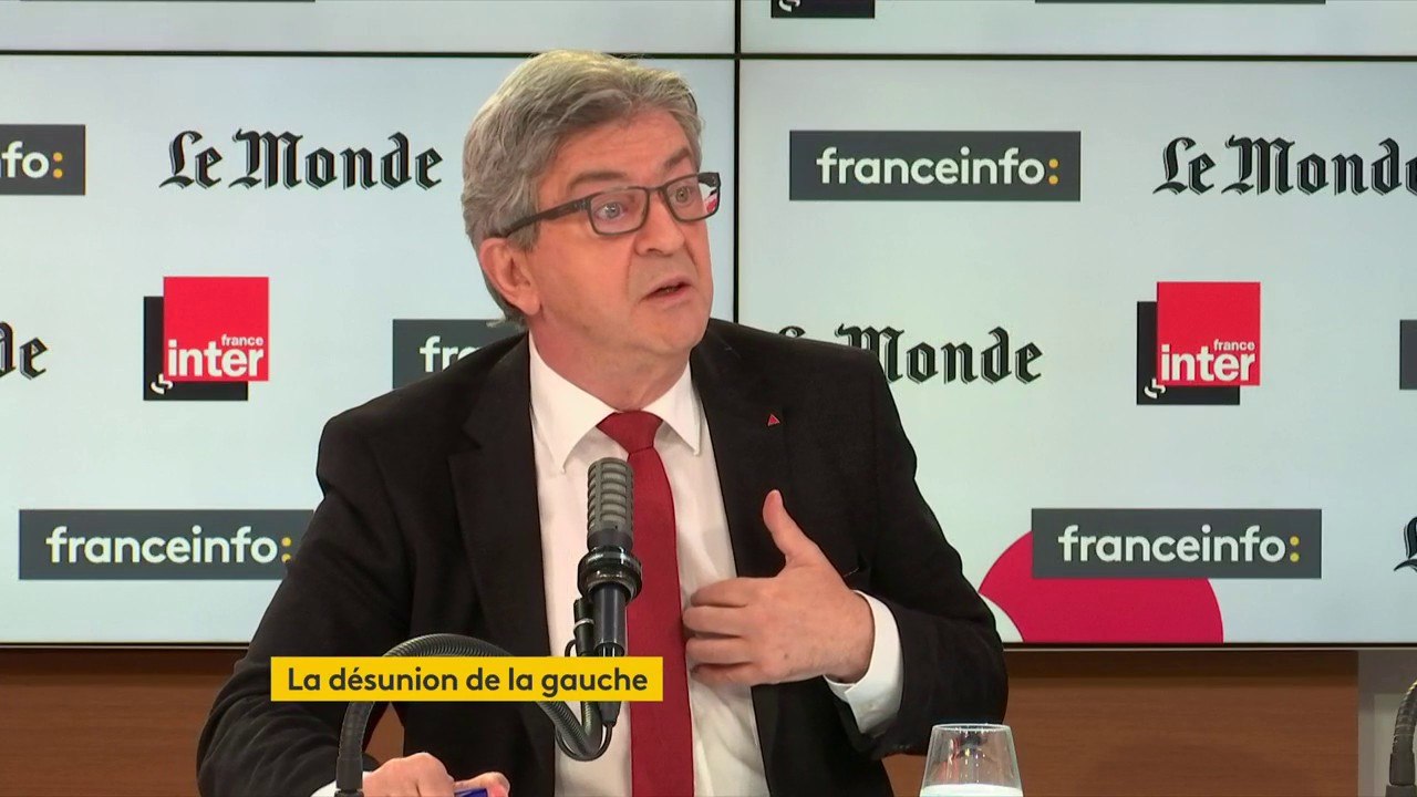 Deux gauches irréconciliables ? "L'union de la gauche fait obstacle à l'union populaire", lance Jean-Luc Mélenchon
