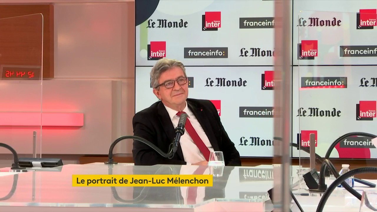 Le portrait de Jean-Luc Melenchon par Carine Becard et sa réaction : "Il faut recommencer et puis un jour ou l'autre, les circonstances finissent pas rejoindre votre projet."