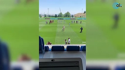 Así celebraron las jugadoras del Real Madrid la clasificación para la Champions