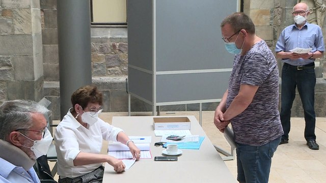 Germans vote in Saxony-Anhalt in last test before national poll