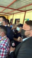 Belediye başkanı seçiminde kavga çıktı