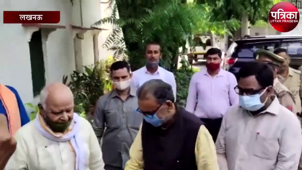 यूपी प्रभारी राधा मोहन ने विधानसभा अध्यक्ष से की मुलाकात